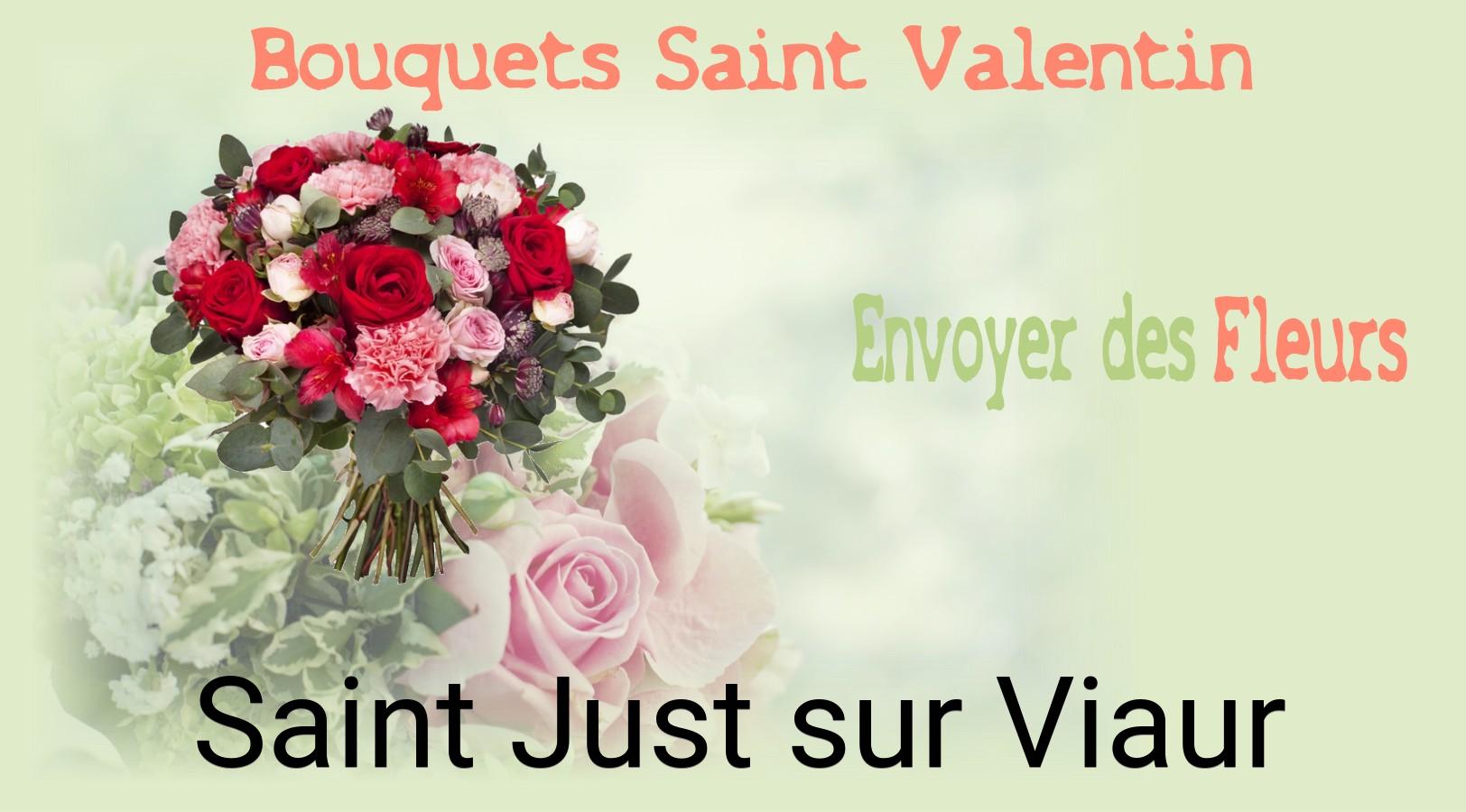 Roses de Saint-Valentin livrées à Saint-Just-sur-Viaur